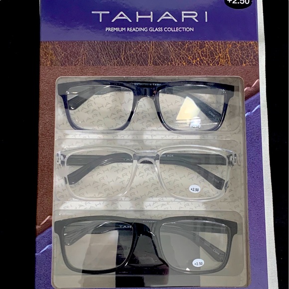 Tahari Accessories - 🔥Super cute 3pack Tahari readers +2.50 strength🔥